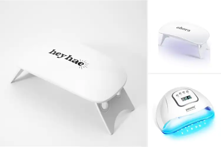 Detailed view of Best UV LED Lamp Compatible Gel Strips