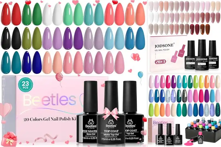 Detailed view of Best Value 23Pcs Gel Nail Set for Stunning DIY Manicures
