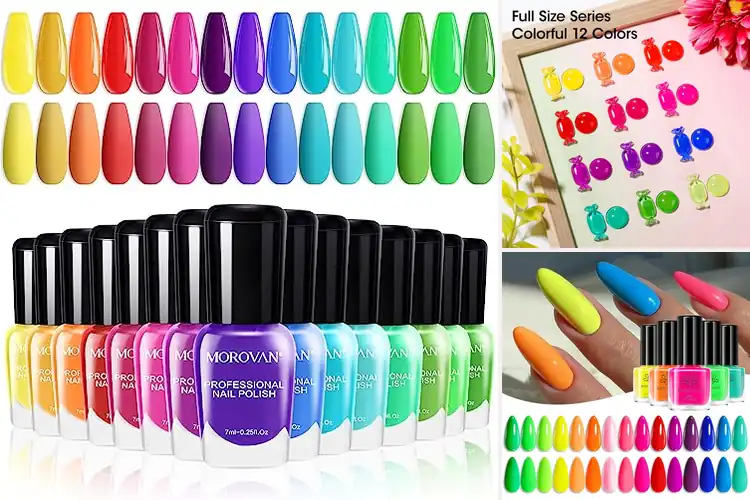 Detailed view of Best Vibrant Nail Polish Colors